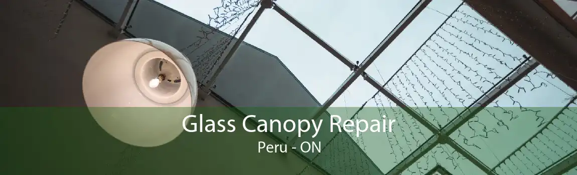 Glass Canopy Repair Peru - ON