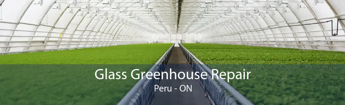 Glass Greenhouse Repair Peru - ON