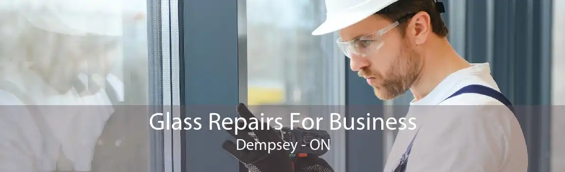 Glass Repairs For Business Dempsey - ON