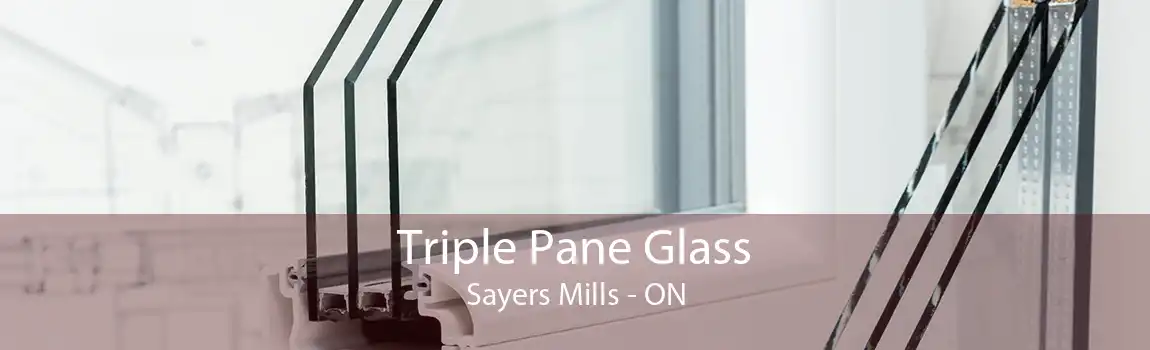 Triple Pane Glass Sayers Mills - ON