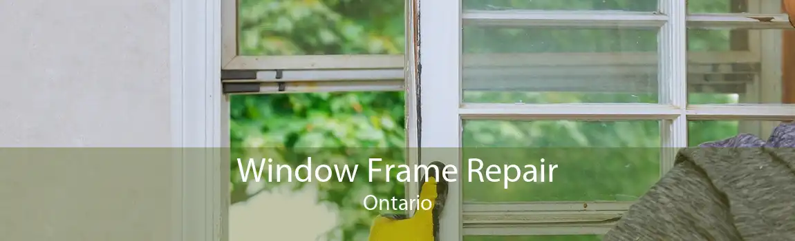 Window Frame Repair Ontario